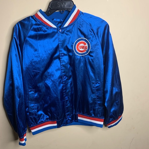 Cubs button down bomber jacket - Picture 2 of 3